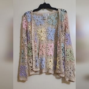 Mandal Bay Crochet Floral Shawl